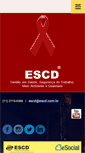 Mobile Screenshot of escd.com.br